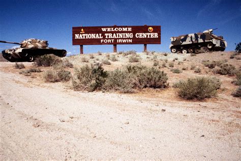 tmc fort irwin|The NTC and Fort Irwin .